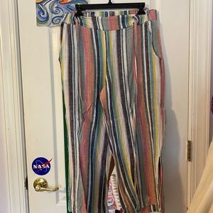 Beachy, Flowy Lounge Pants Size L